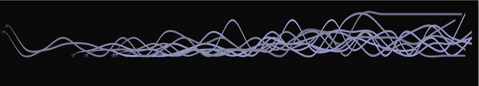 The same ribbon treatment applied to DVD checkouts